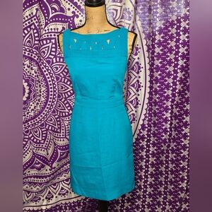 Banana Republic Vibrant Blue Midi Dress 2P